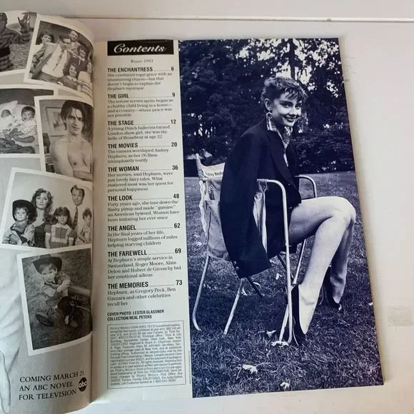 Audrey Hepburn People Extra Weekly Winter 1993. A Tribute Special - Picture 5 of 7